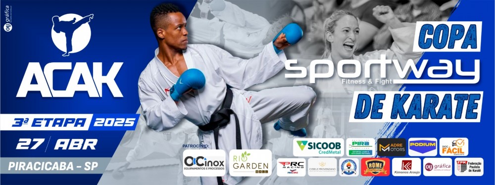 3ª Etapa do Circuito ACAK 2025 - Copa Sport Way de Karate